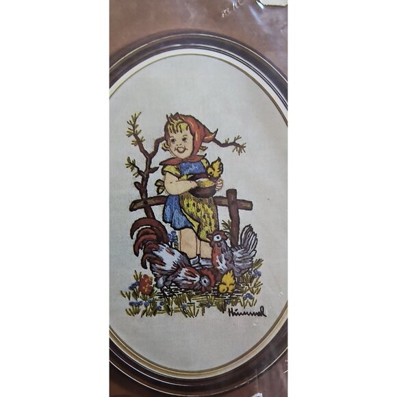 Paragon Needlecraft Hummel Stitchery Kit No. 0656 Embroidery Farm Boy & Girl - 1 - Picture 2 of 6